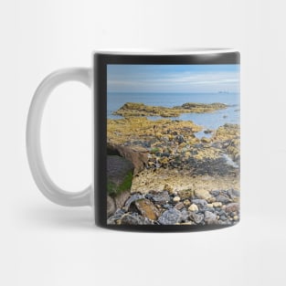 Rocks Sand and Sea Seascape Mug